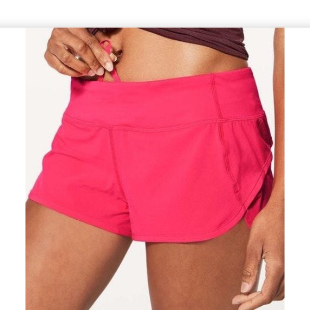 Pink Lululemon Shorts